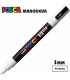 Marker lakierowy POSCA – cienka końcówka 1,2mm w 4 kolorach