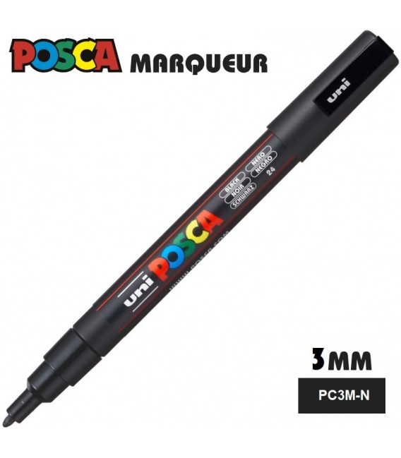 Marker lakierowy POSCA – cienka końcówka 1,2mm w 4 kolorach