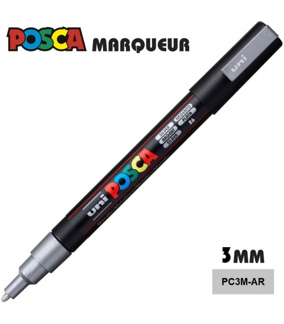 Marker lakierowy POSCA – cienka końcówka 1,2mm w 4 kolorach