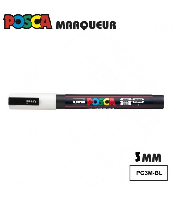 Marker lakierowy POSCA – cienka końcówka 1,2mm w 4 kolorach