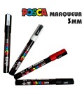 Marker lakierowy POSCA – cienka końcówka 1,2mm w 4 kolorach