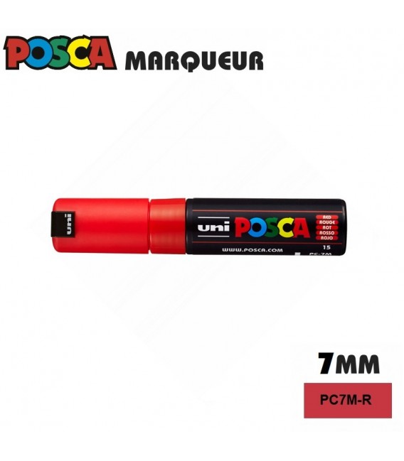 Marker farbowy POSCA – filcowa końcówka o szerokości 5mm w 4 kolorach