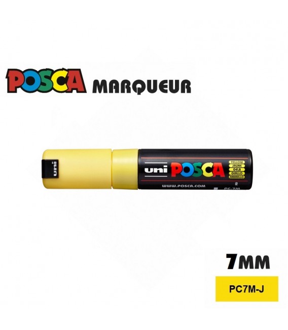 Marker farbowy POSCA – filcowa końcówka o szerokości 5mm w 4 kolorach